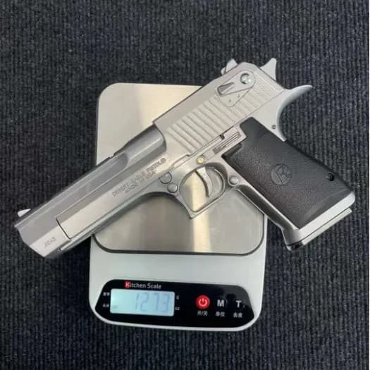 READY STOCK - MAGNUM Desert Eagle V3 Chrome 50AE Spring 7mm