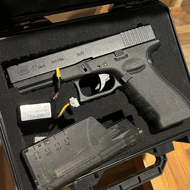 PREORDER 90 HARI- Hybrid Blowback Glock 17 Automatic Mode